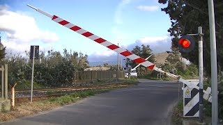 Spoorwegovergang Oristano (I) // Railroad crossing // Passaggio a livello