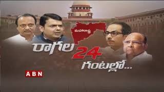 Maharashtra Govt Formation : SC Reserves Order on Floor Test Till 10.30AM Tomorrow | ABN Telugu