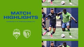 HIGHLIGHTS: Seattle Sounders FC vs. Sporting Kansas City | October 23, 2021