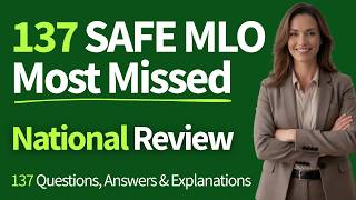 🔥 SAFE MLO Most Missed Questions — Federal Law, TRID, Ethics & Uniform State Content Review
