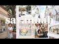 EXPLORING SAVANNAH GEORGIA 📚☕✨ Bookshops, a Ghost Tour, and all the Cute Cafes! (& A Yarn Haul!)