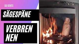 🔥Sägespäne Trocknen- Verbrennen-darauf solltest DU achten🔥