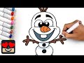 How To Draw Baby Olaf | Frozen