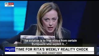 ‘Magnificent’: Meloni blasts France’s ‘exploitation’ of African countries on live TV