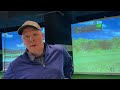 first look at x golf indoor golf simulator in medina minnesota