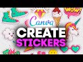 How To Make Stickers On Canva To Sell (Very Easy)