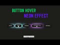 CSS Button Hover Effects | Glowing Button Design with HTML & CSS | Hover Animation Tutorial