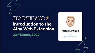 Introduction to the Alby Web Extension