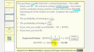 (New Version Available) Probability: Expected Value