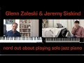 Pianist Glenn Zaleski Talks About his New Album, 