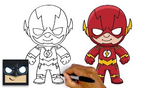 How To Draw The Flash | Justice League