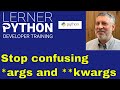 *args and **kwargs — what are they, and how are they different?