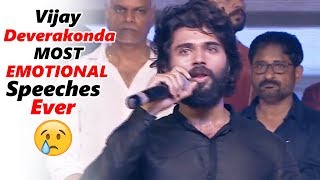 Vijay Devarakonda Most EMOTIONAL Speeches | Dear Comrade Movie & Other Events | Daily Culture
