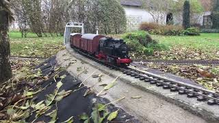 Making a railroad in the garden - Harrild Railroads for Kids