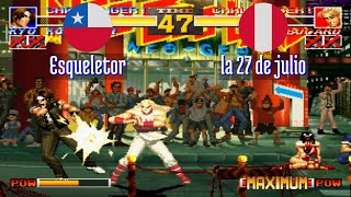 FT5 @kof95: Esqueletor (CL) vs la 27 de julio (PE) [King of Fighters 95 Fightcade] Oct 8