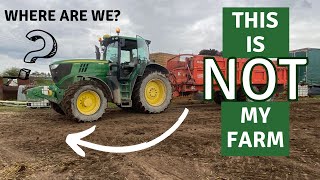 MUCK CARTING AT FARMER DANS - WE VISIT ANOTHER FARM AND THEY HAVE SHEEP!