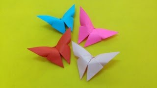 How to make a paper butterfly | Easy origami butterflies for beginners making | DIY-Paper Crafts