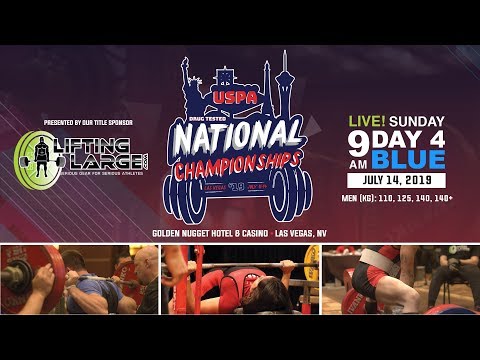 USPA Drug Tested National Powerlifting Championships | Day 4 – Blue ...