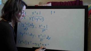 Differential Equations Example 2 (KristaKingMath)