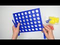 Connect 4 Strategy Board Game Unboxing