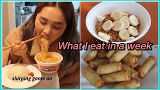 WHAT I EAT IN A WEEK | NOT SO HEALTHY  | TIBETAN HOUSEHOLD