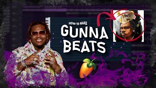 How To Make BEATS For GUNNA's New ALBUM FROM SCRATCH! 👀 | FL Studio 21 Tutorial ⚡️