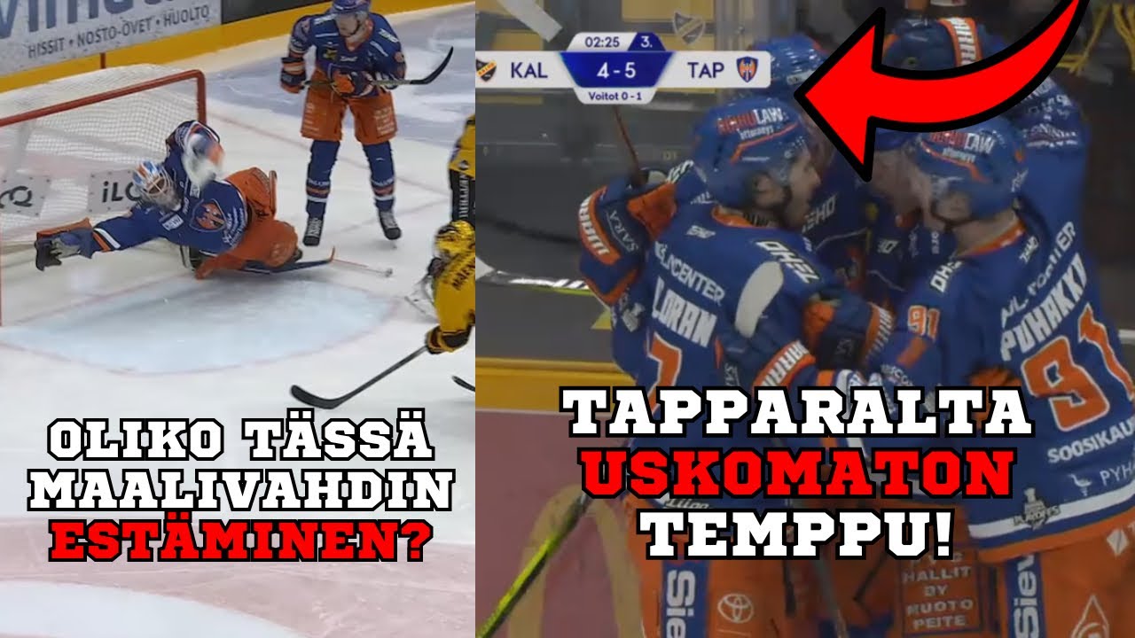 KalPalta KÄSITTÄMÄTÖN Sulaminen! Tappara Karkaamassa Sarjan Voittoon ...