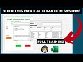 Build an Excel Email Automation System with VBA – Attachments, CC/BCC, and Custom Templates
