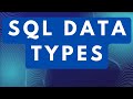 4-In SQL, data types string, numeric, date and time, etc.
