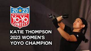 Katie Thompson — 1st — Women's  — National YoYo Contest 2023