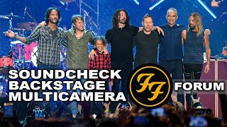Foo Fighters - Soundcheck, Backstage and Multi Camera Show - The Forum - Nandi Bushell & Dave Grohl