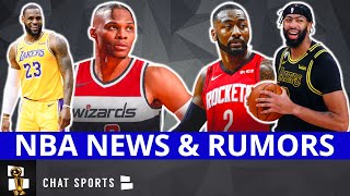 NBA Trade News On Russell Westbrook & John Wall + News On LeBron James & Christmas Day NBA Games
