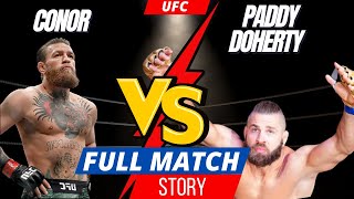 When Conor McGregor Faced Paddy Doherty – Unbelievable Fight Breakdown! The Untold Fight Story.