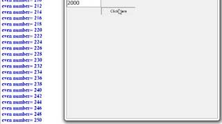 Python: tkinter listbox with radio buttons exception handing print even and odd numbers