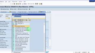 How to create a new Material in SAP and do GR - SAP MM Procurement