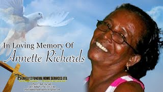 Annette Richards Funeral Service