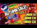 50+ AMAZING GAME DEALS! Under $5, $10, $20 | Steam Autumn Sales - 2024