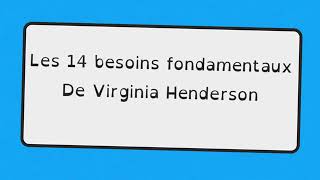 Les 14 besoins de Virginia Henderson