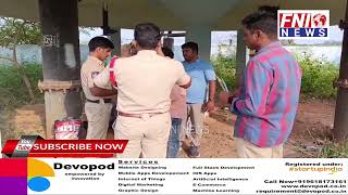 The police arrested 3 people for consuming cannabis in Parkalagandi village of Dammapeta mandal