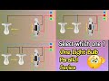 Basic Types of One-Way Switch Connections for Lights (Series and Parallel)