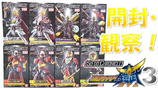 開封・観察！SO-DO CHRONICL 仮面ライダー鎧武3 全8種 装動