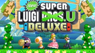 New Super Luigi U Deluxe - Full Game 100% Walkthrough (4 Players)