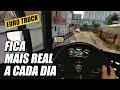 EURO TRUCK SIMULATOR 2 - VIAGEM REALISTA POR BAIRROS MOVIMENTADOS | COCKPIT TRÊS MONITORES