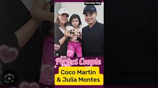 COCO MARTIN \u0026 JULIA MONTES perfect couple #shortsviral #pinoyshowbiz #trending #pinoyshowbizlatest