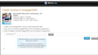 SAM - Instructors - Creating Your Course in Moodle and Moodlerooms