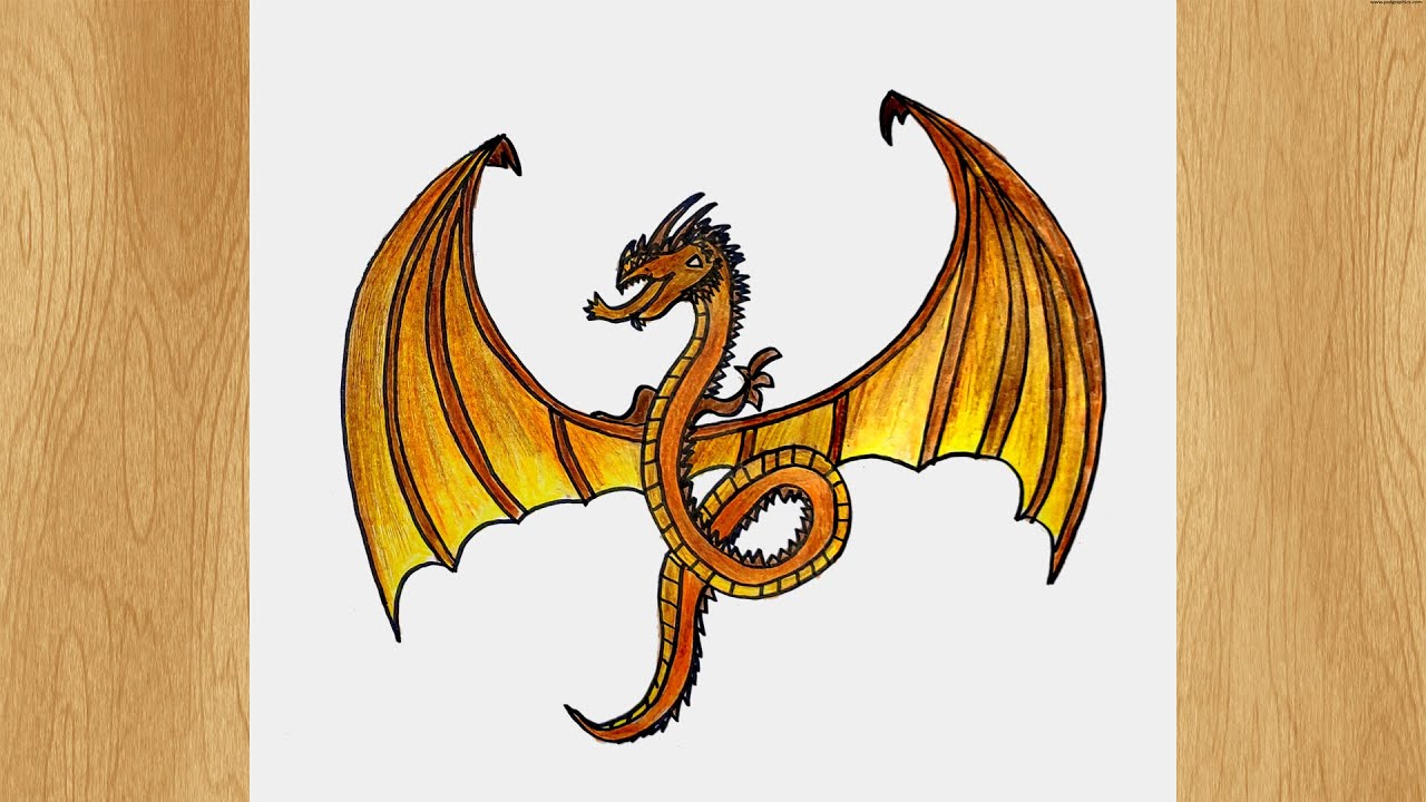 Drawing A Dragon Tutorial At Georgette Brown Blog