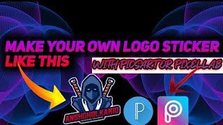 How to Create Your Own Logo Sticker With Picsart or Pixellab