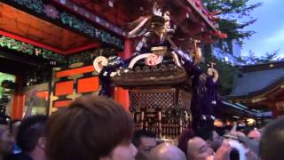 神田祭2015 連合神輿宮入【佐久四･佐久三･佐久二平河】