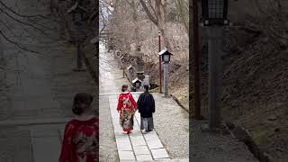 【神社で前撮り】#撮影風景 #フォトウェディング  #結婚記念 #結婚 #色打掛  #花嫁 #新婚旅行 #shorts