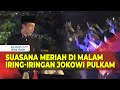 Suasana Meriah Malam Iring-iringan Jokowi Pulang Kampung Disambut Warga Solo